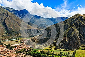 Ollantaytambo, Peru. photo