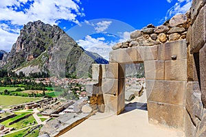 Ollantaytambo, Peru. photo