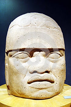 Olmec head