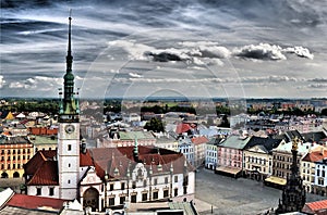 Olomouc city in Czech republic
