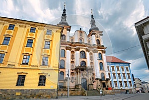 Church Our Lady of Snow Kostel Panny Marie Snezne in Olomouc. Czech Republic photo