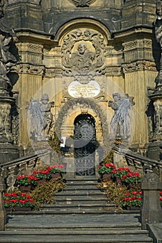 Olomouc Plague Column Czech republic