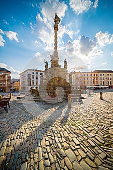 Olomouc, View on the Dolni square of Olomouc, Czech Republic, Original name Dolni namesti photo
