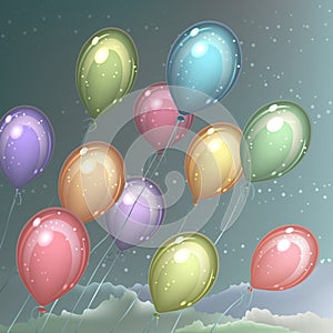 Ð¡olorful balloons