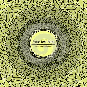 ÃÂ¡olour decorative background with a circular pattern. Mandala