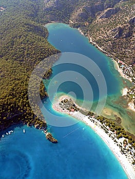 Olu Deniz Blue Lagoon in Turkey