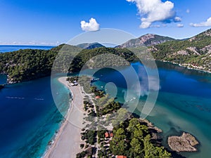 Oludeniz beach in Fethiye photo