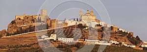Olvera panorama at sunset