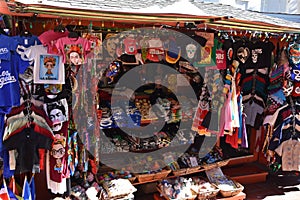 Olvera Street in Los Angeles, California