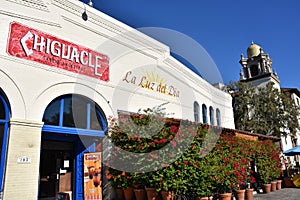 Olvera Street in Los Angeles, California