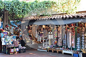 Olvera Street in Los Angeles, California