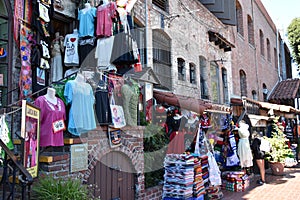 Olvera Street in Los Angeles, California