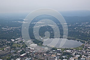 Olympia Washington Aerial View of Capital Building