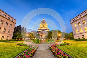 Olympia, Washington, USA state capitol building