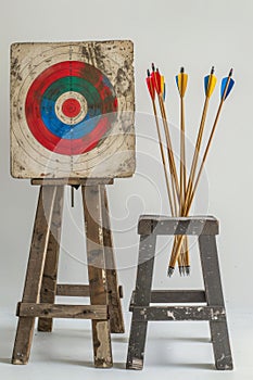 Olympic Archery Range in Focus