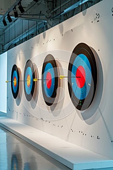 Olympic Archery Range Setup