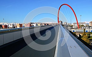 Olympic bridge, Turin, Italy