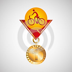 Olympic gold medal mountain bike