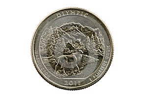 Olympic National Park Quarter Coin