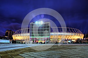 Olympic stadium in Kyiv, Ukraine