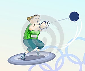 Olympic toons - Sphere