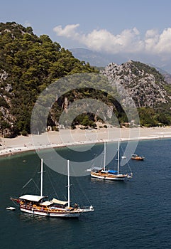 Olympos beach (Lycia) Antalya
