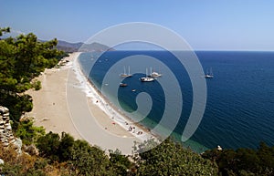 Olympos beach (Lycia) Antalya photo