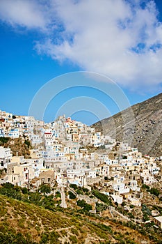 Olympos city on Karpathos island