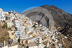 Olympos village in Karpathos, Greece