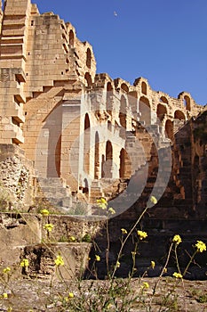 Amphitheatre of El Jem, Tunisia, Africa