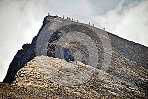 Olympus Mount, reaching the Skala summit