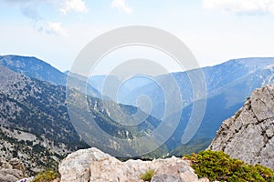 Olympus mountain range.