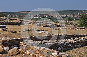 Olynthus ruins in Chalkidiki