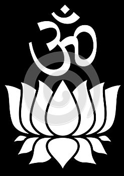 Om aum symbol