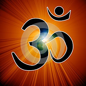 Om aum symbol