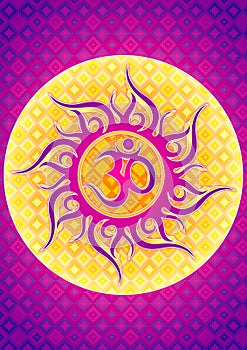 OM symbol illustration