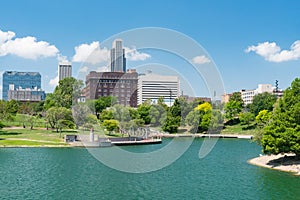 Omaha Nebraska City Skyline