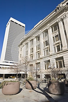 Omaha, Nebraska - downtown buildings