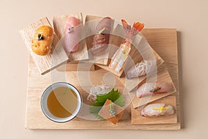 omakase sushi premium set