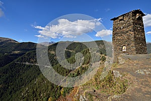 Omalo village, Tusheti region, Georgia