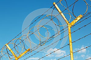 in oman barbwire