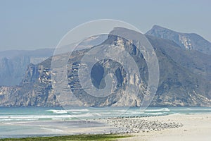 Oman: Beach in Dhofar photo