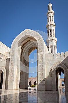 Oman Muscat Sultan Qaboos Grand Mosque