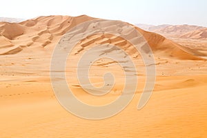 in oman old desert rub al khali the empty quarter and outdoor