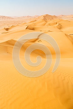 in oman old desert rub al khali photo