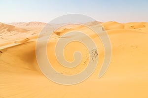 in oman old desert rub al khali the empty quarter and outdoor photo