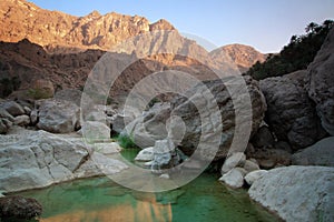 Oman: Wadi Tiwi photo