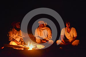 Omani Bedu cooking