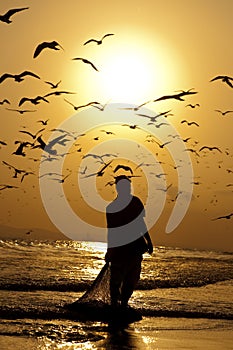 Omani fishermen