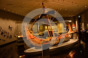 Omani Magan boat model